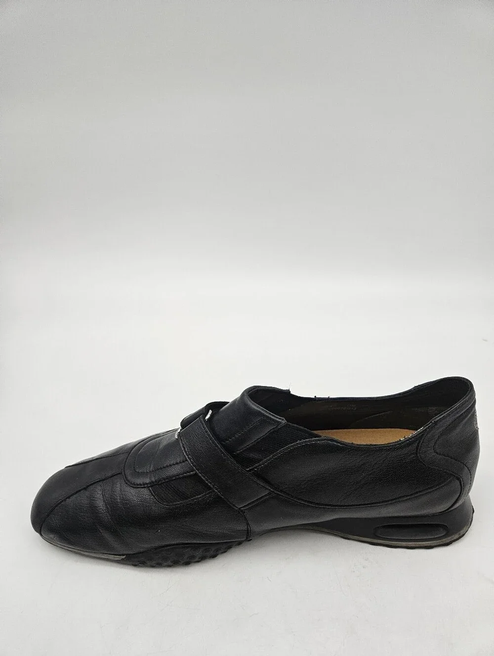 Cole Haan NikeAir men's size 11M black leather sneakers casual loafers